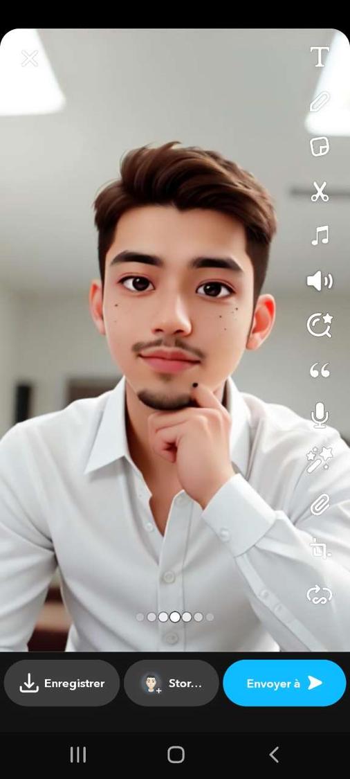 Snapchat - Créer un avatar instantanément avec des filtres IA