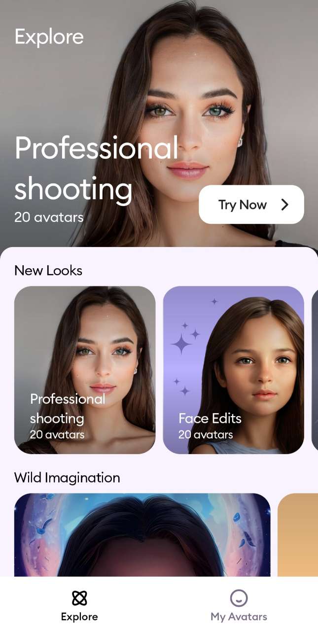Dawn AI - Créer un avatar réaliste