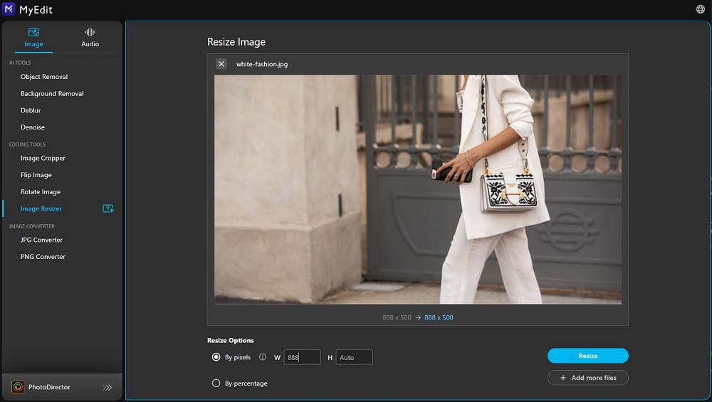MyEdit.Online Interface