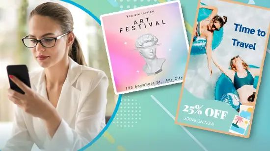 Flyer erstellen leicht gemacht - Apps mit Flyer Vorlagen