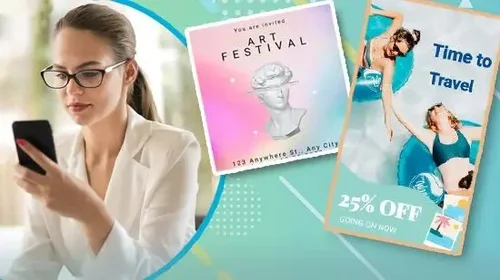 Flyer erstellen leicht gemacht - Apps mit Flyer Vorlagen