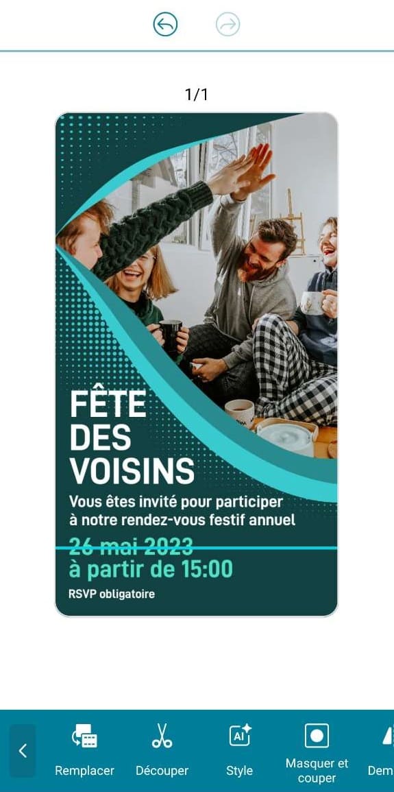 comment creer une invitation pour la Fête des Voisins