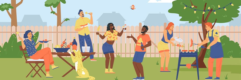 Invitation à la Fête des Voisins : meilleurs modèles gratuits et idées de textes