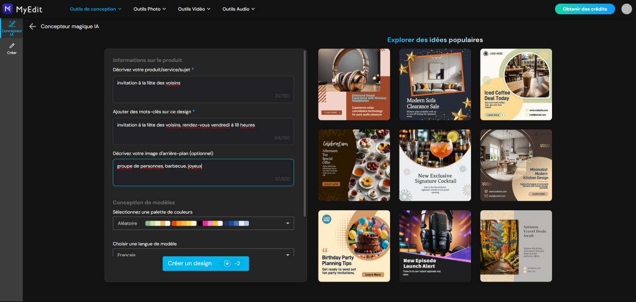 comment creer une invitation pour la Fête des Voisins