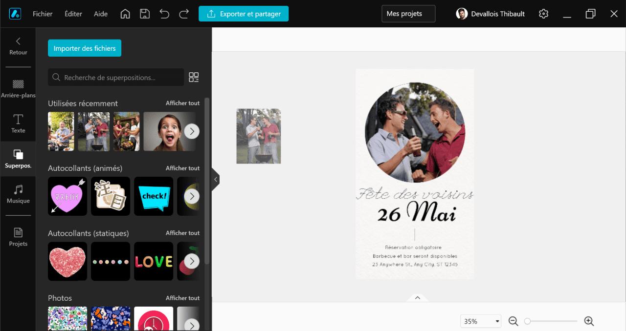 comment creer une invitation pour la Fête des Voisins