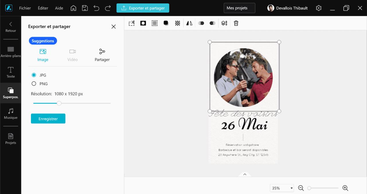 comment creer une invitation pour la Fête des Voisins