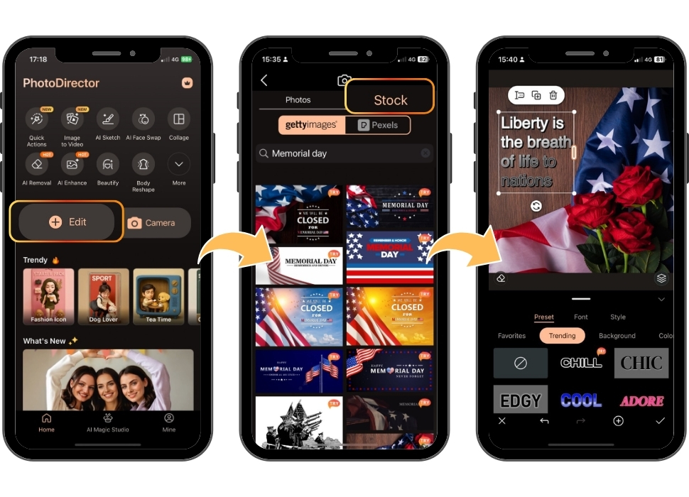 memorial-day-photos-on-phone