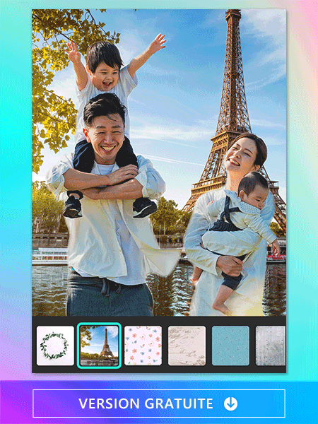 Fusionner des images en changeant le fond