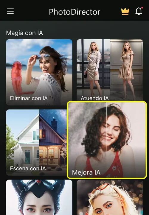 Photo Director - La mejor app para restaurar fotos antiguas