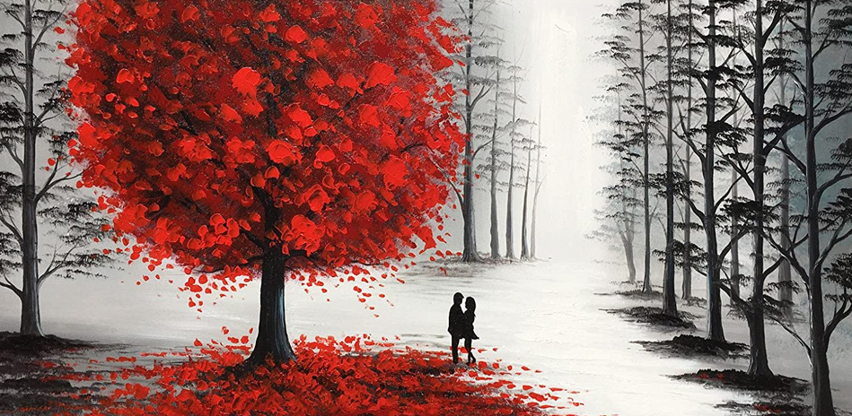 Red in Art and Illustration