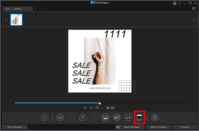 PhotoDirector - Red Template