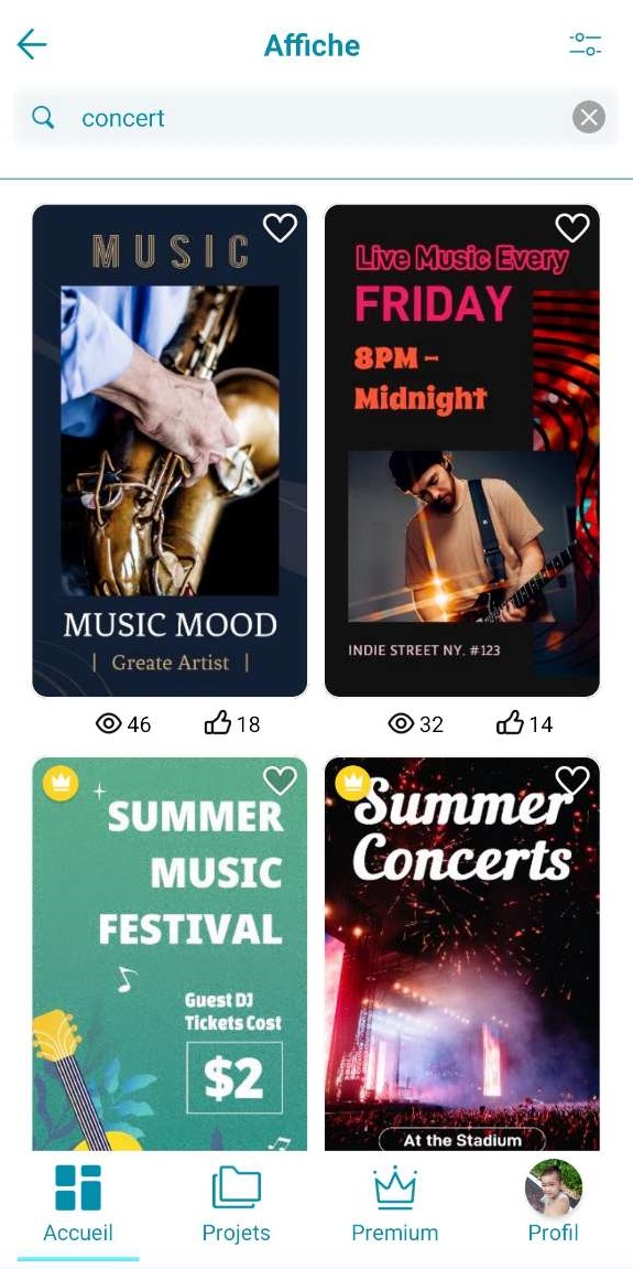 comment creer une affiche pour les concerts et festivals