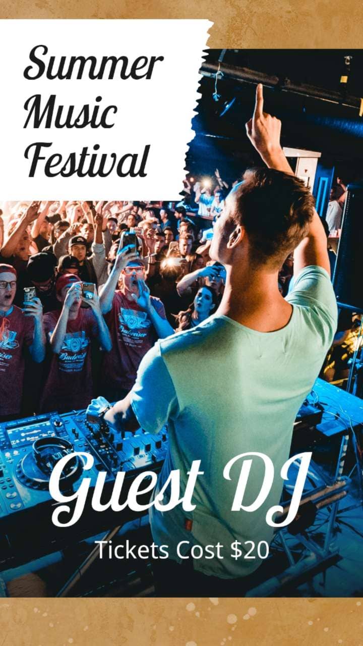 Meilleurs modèles d'affiches pour concert et festival de musique