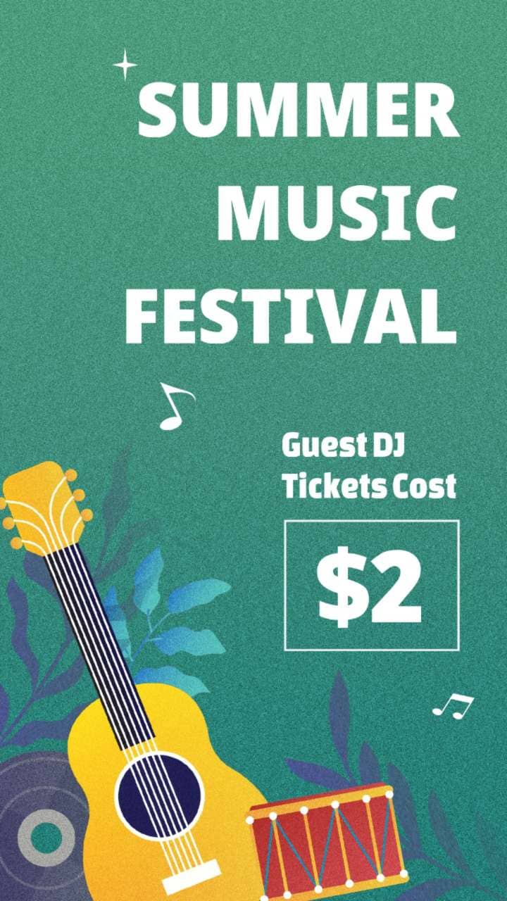 Meilleurs modèles d'affiches pour concert et festival de musique