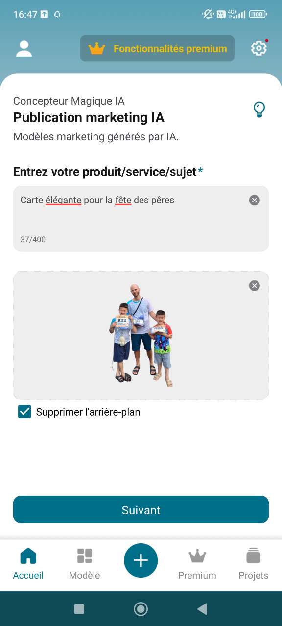Créer une  de carte fête des pères avec des modèles personnalisables
