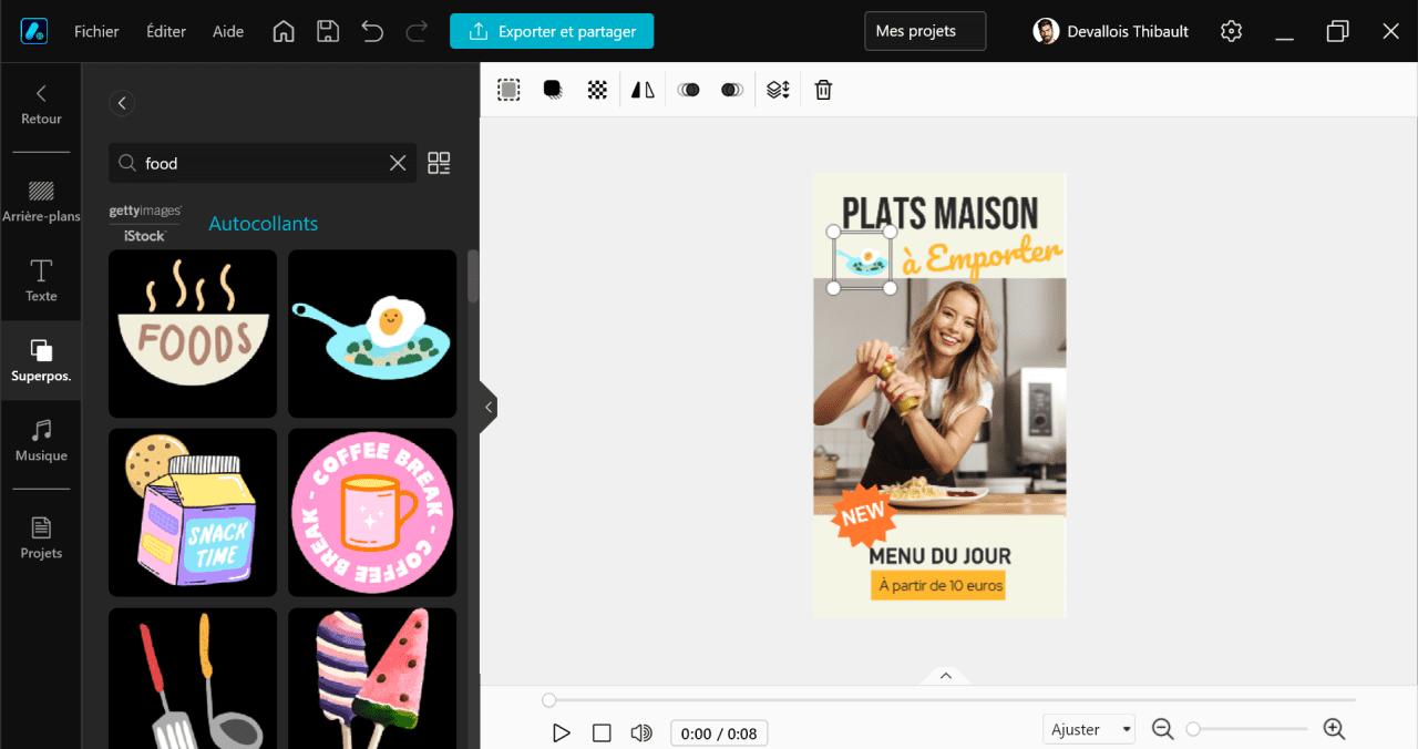 comment creer un flyer pour son restaurant
