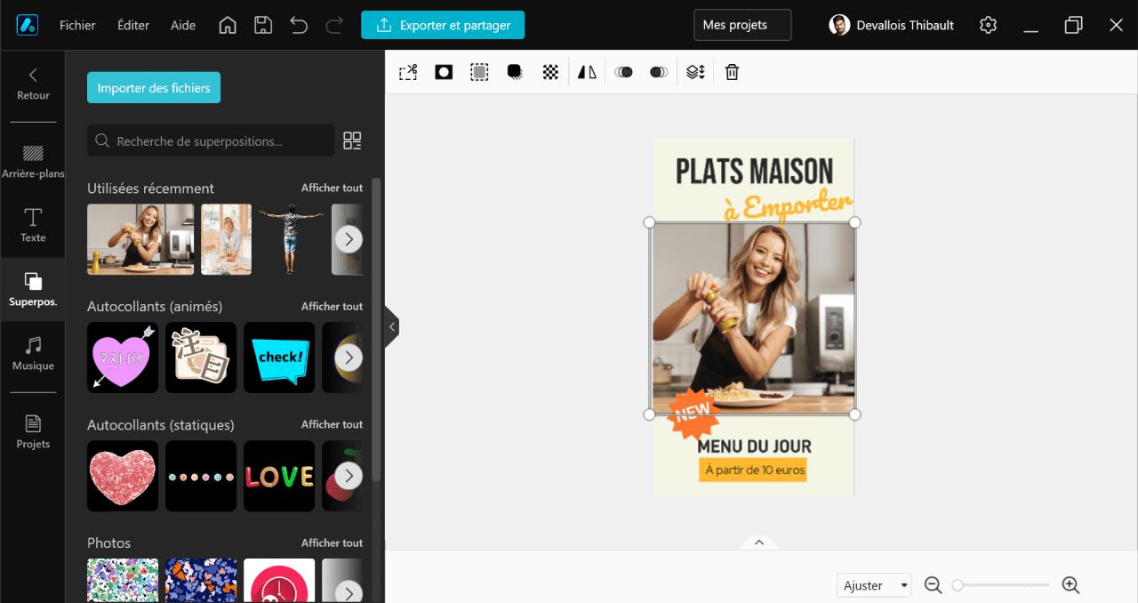 comment creer un flyer pour son restaurant
