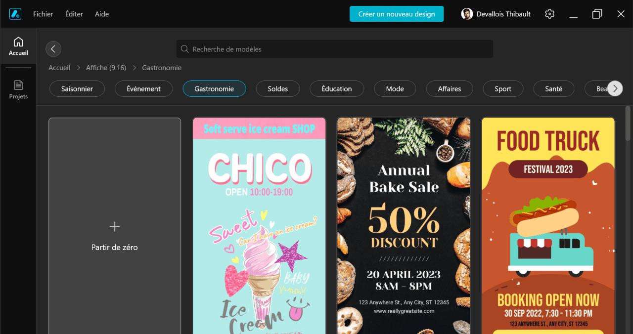 comment creer un flyer pour son restaurant