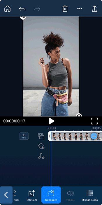 PowerDirector - Meilleure appli gratuite de montage vidéo pour enlever le fond d'une vidéo