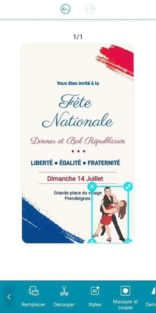 comment créer un flyer du 14 juillet gratuit et personnalisé