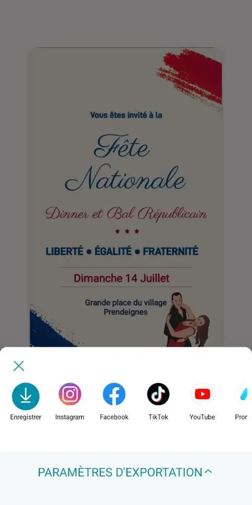 comment créer un flyer du 14 juillet gratuit et personnalisé