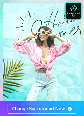 changing the background of picture using PhotoDirector