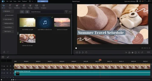 PowerDirector Interface