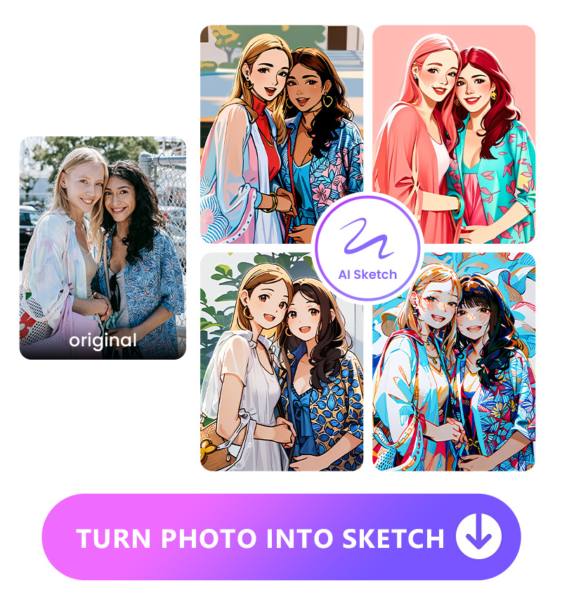 photodirector app ai sketch