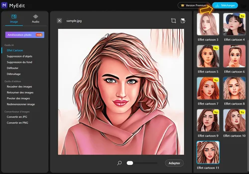 Tutoriel - Transformer une photo en cartoon en ligne