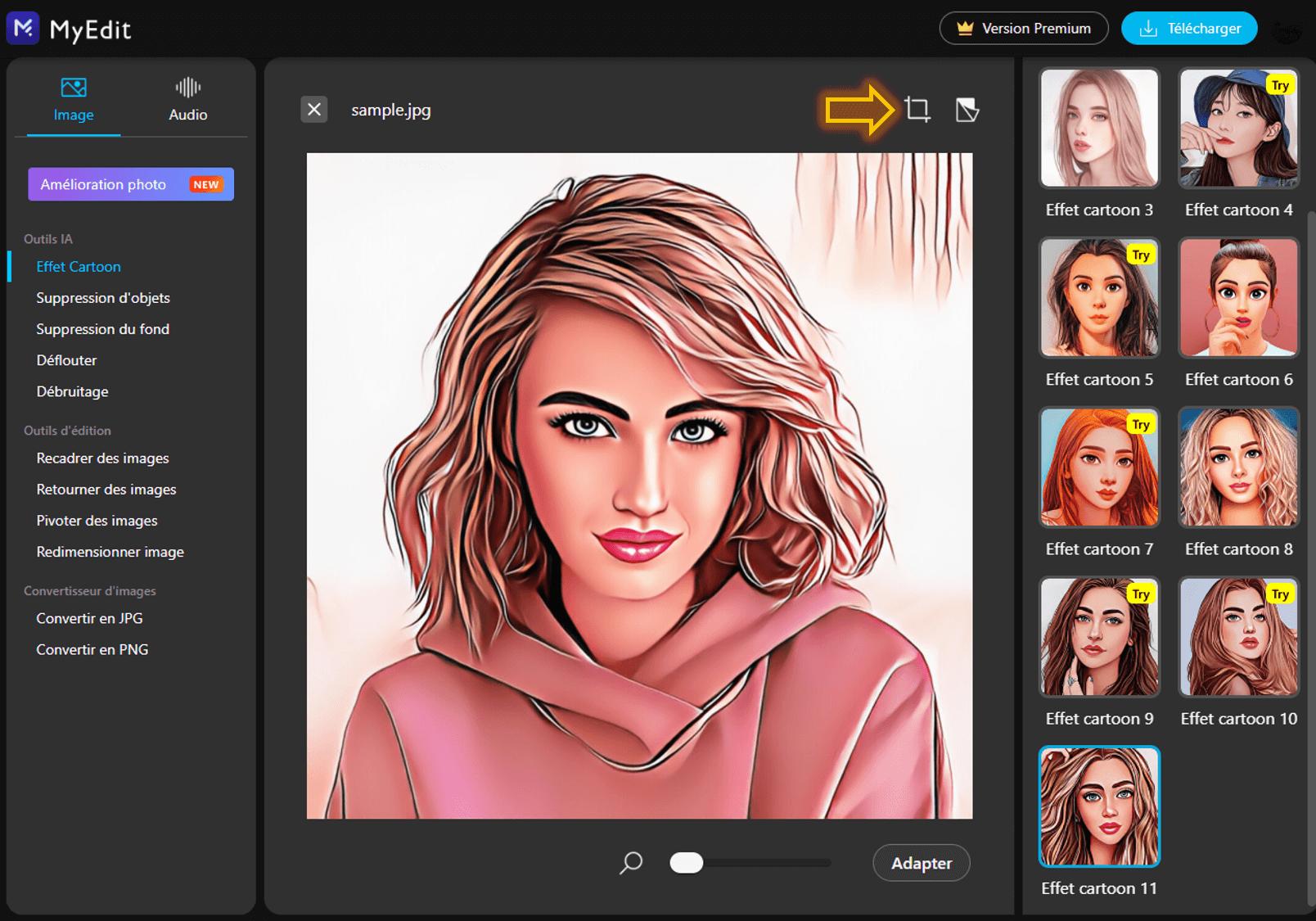 Tutoriel - Transformer une photo en cartoon en ligne
