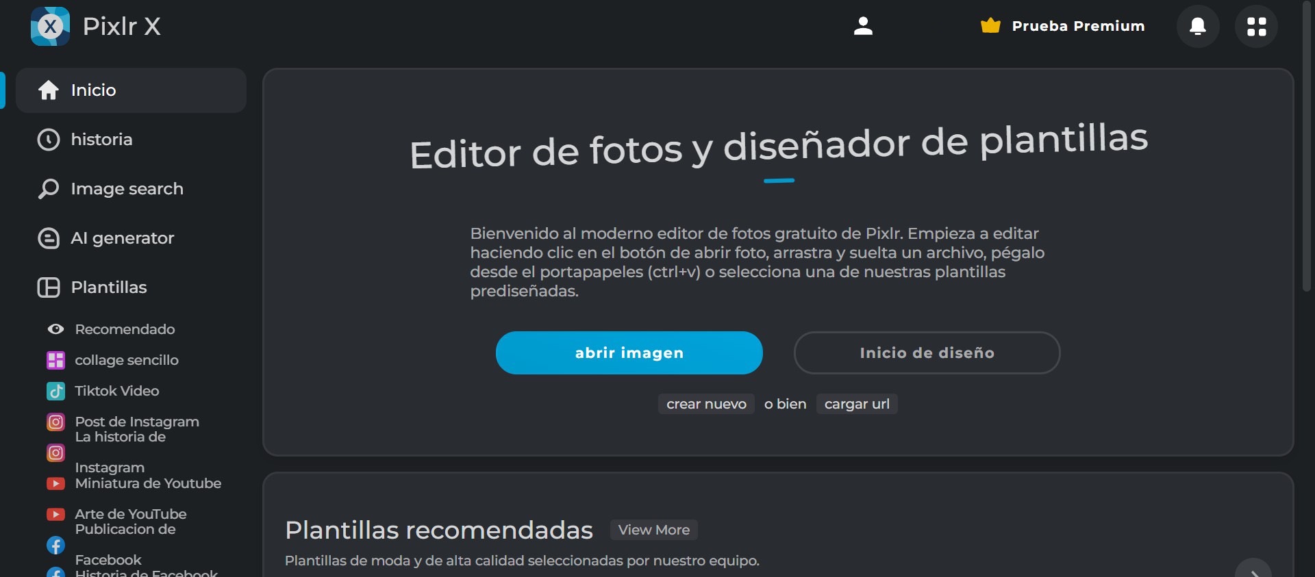 Pixlr - El editor de fotos online más completo