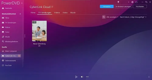 Videos in die Cloud speichern