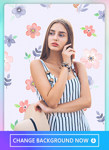 Showcasing change the background of photo in a second