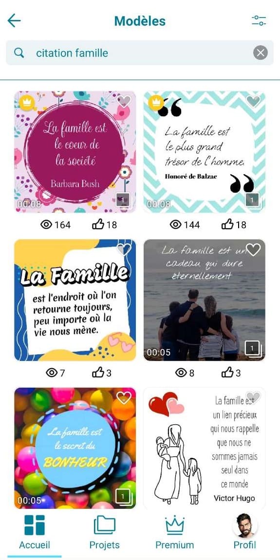 comment creer une citation sur la famille en image