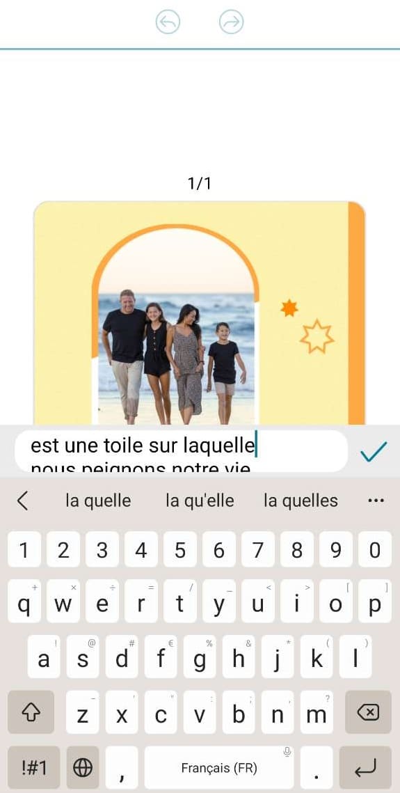 comment creer une citation sur la famille en image