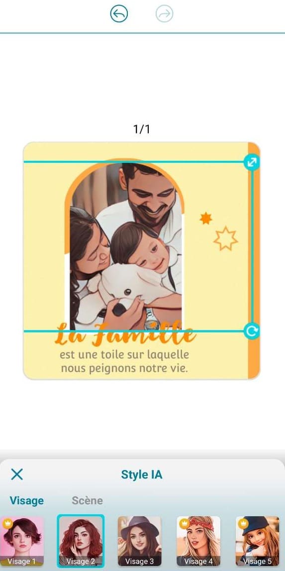 comment creer une citation sur la famille en image