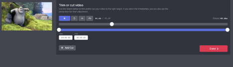 How to reverse and trim video clips with Kapwing