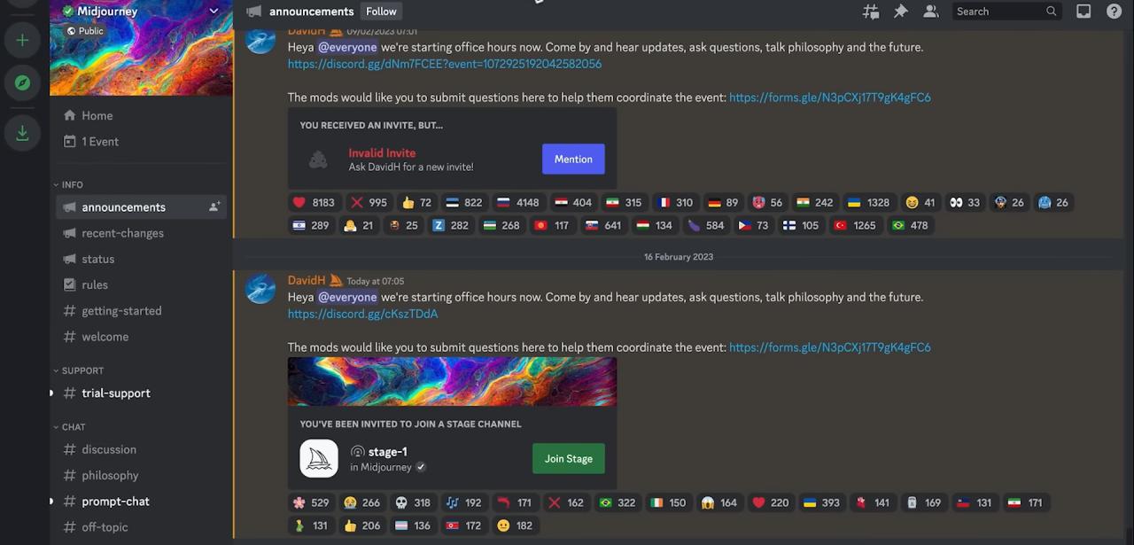 Midjourney - Para crear imágenes premium a partir de texto