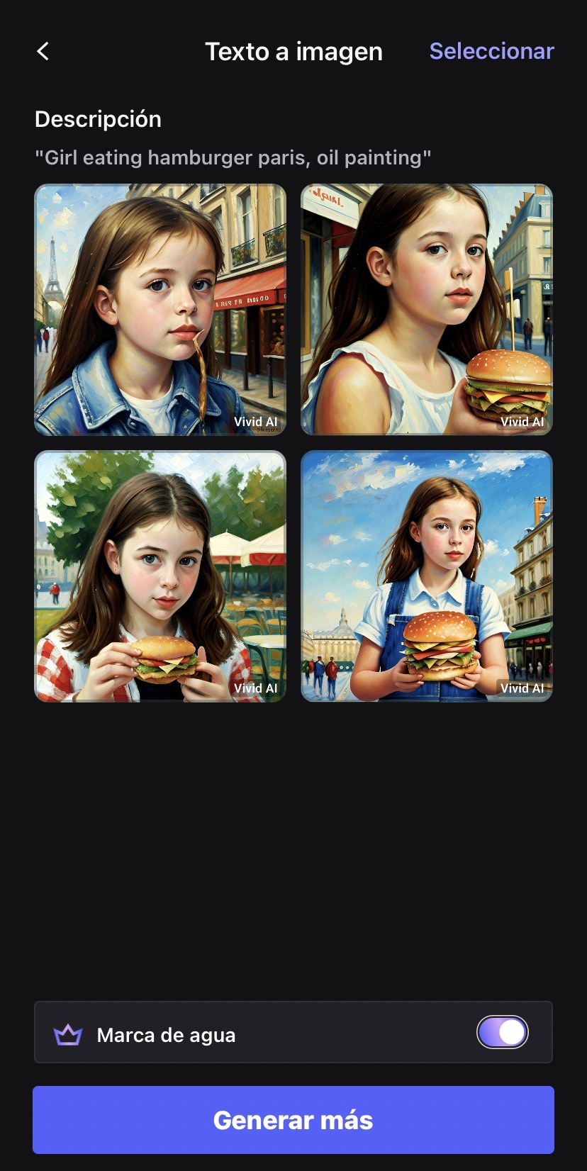 Cómo usar IA para crear imágenes con Vivid AI