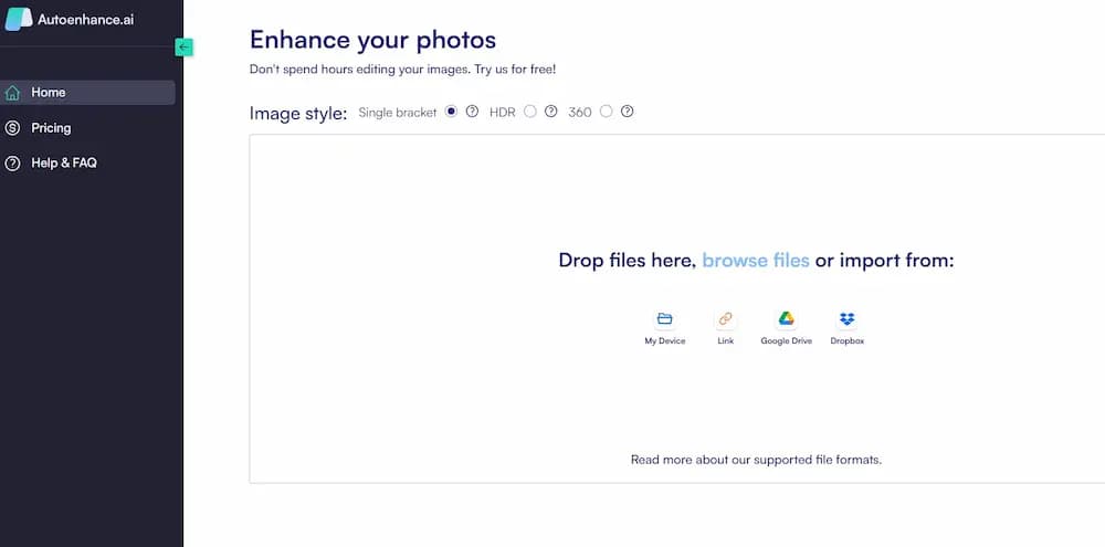 AutoEnhance UI