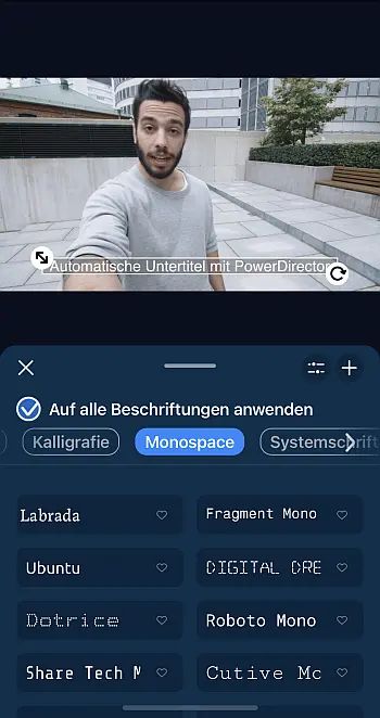 PowerDirector - KI Video Editor App