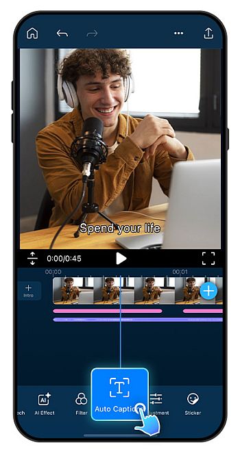 PowerDirector - KI Video Editor App