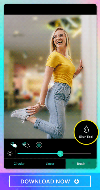 Experience the natural and professional-looking blur photo background effect in PhotoDirector.