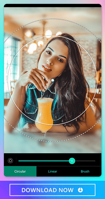 Experience the versatile blur tools in PhotoDirector. With circular and linear blur options, you have full control over the degree and area of the blur effect. Additionally, PhotoDirector offers a brush tool, allowing you to blur the background manually. Easily emphasize your subject and achieve a stunning blur effect with just one click. Explore the powerful blur capabilities of PhotoDirector for professional-looking results.