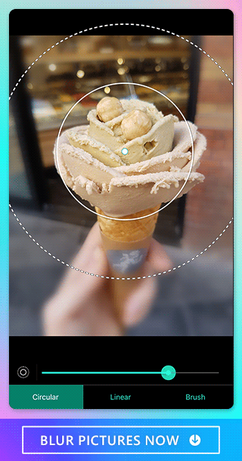 Customize your blur effect with PhotoDirector's versatile blur tools. Choose between circular and linear shapes for the blur tool, allowing you to apply the desired shape to blur the photo background. Additionally, you can use the brush tool to manually blur specific areas of the image. With PhotoDirector's flexible options, you have full control over the blurring process, enabling you to achieve the perfect background blur for your photo.
