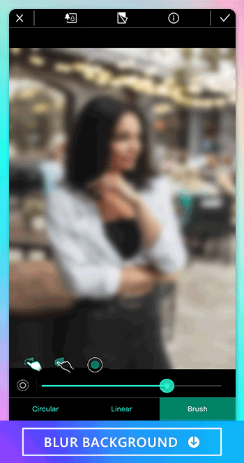 Instantly emphasize the subject and blur the background with a single click using PhotoDirector's intuitive tree icon. With this convenient feature, you can achieve a professional-looking effect in just seconds, effortlessly highlighting your subject and creating a visually striking composition.