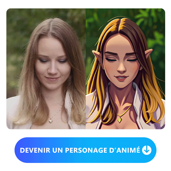 exemple de vidéo en dessin animé avec l'application powerdirector
