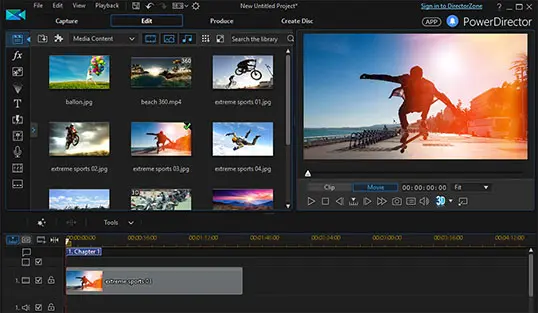 Power Director Interface