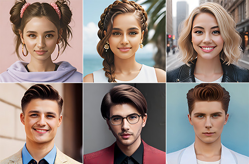 Exploring Headshots Generated by PhotoDirector. After generating headshots using PhotoDirector's AI headshot generator, users can now explore the headshots created for them. They have the option to save their avatars as collections or individually save their favorite headshots. These headshots can be utilized on various platforms such as LinkedIn, resumes, company team pages, or shared directly to social media from within the app. PhotoDirector provides a convenient and versatile way to showcase professional headshots for personal branding and online presence.