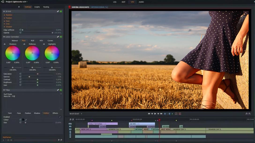 LIGHTWORKS VIDEO EDITOR
